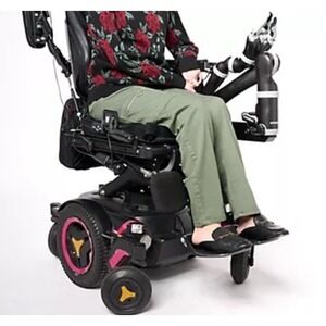 Denim & Co. Adaptive Comfy Knit Patch Pocket Wheelchair Jeans Dark Olive XL